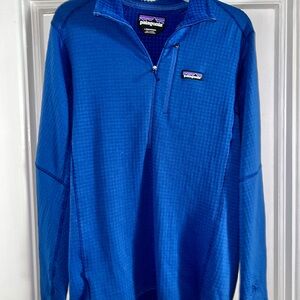 Patagonia Vibrant Blue Half-Zip Fleece